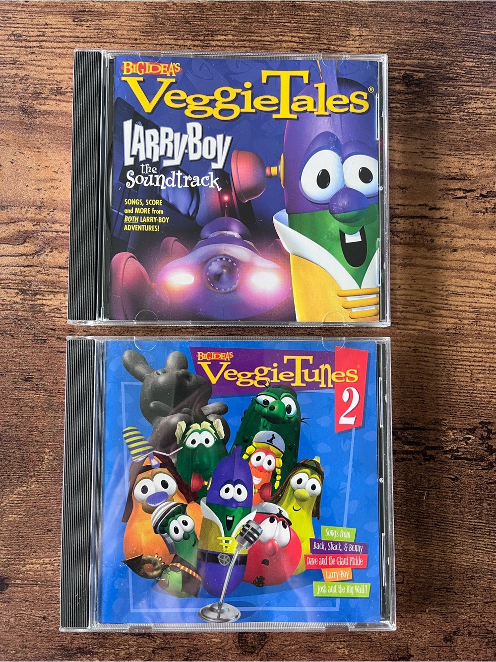 VeggieTales Bundle OF 2 CDs — Veggie Tunes 2 & VeggieTales LarryBoy